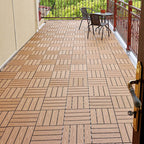 Classic Cover Tile Laying Pattern Wood Outdoor Floor Tile