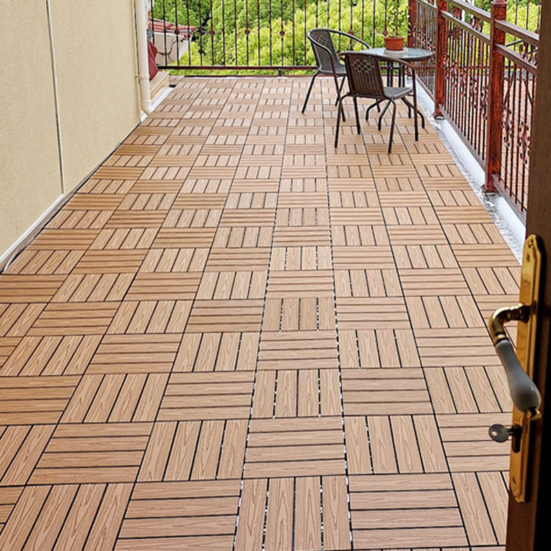 Classic Cover Tile Laying Pattern Wood Outdoor Floor Tile