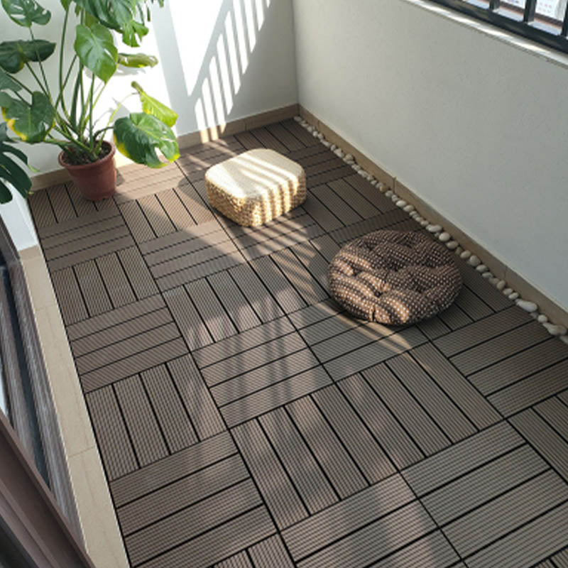 Classic Cover Tile Laying Pattern Wood Outdoor Floor Tile