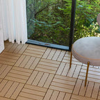 Classic Cover Tile Laying Pattern Wood Outdoor Floor Tile