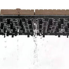 Classic Cover Tile Laying Pattern Wood Outdoor Floor Tile