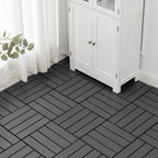 Classic Wooden Outdoor Flooring Composite Paving Tiles
