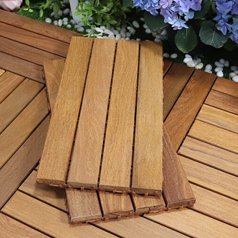 Basic Wood Tiles Composite Pavers Tiles for Outdoor Patio