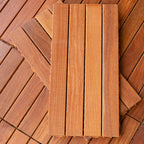 Basic Wood Tiles Composite Pavers Tiles for Outdoor Patio