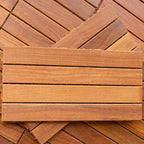 Basic Wood Tiles Composite Pavers Tiles for Outdoor Patio