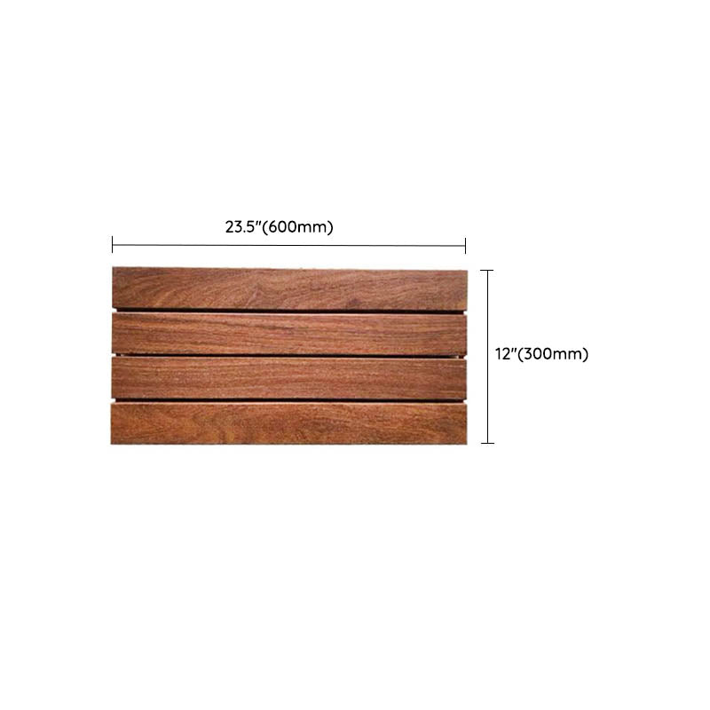 Basic Wood Tiles Composite Pavers Tiles for Outdoor Patio
