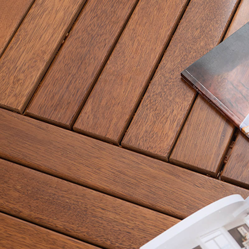 Basic Wood Outdoor Floor Tiles Click Patio Floor Tiles