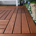 Basic Wood Outdoor Floor Tiles Click Patio Floor Tiles