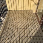 Classic square terrace tiles solid color composite tiles for outdoor use