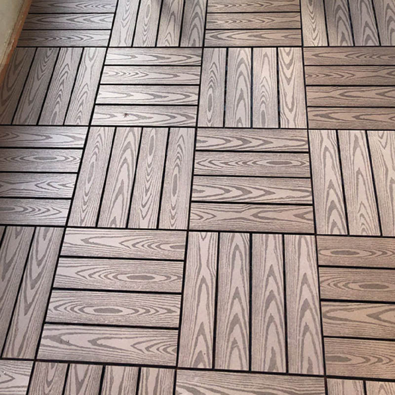 Classic square terrace tiles solid color composite tiles for outdoor use