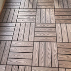 Classic square terrace tiles solid color composite tiles for outdoor use