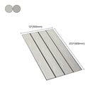 Classic square terrace tiles solid color composite tiles for outdoor use