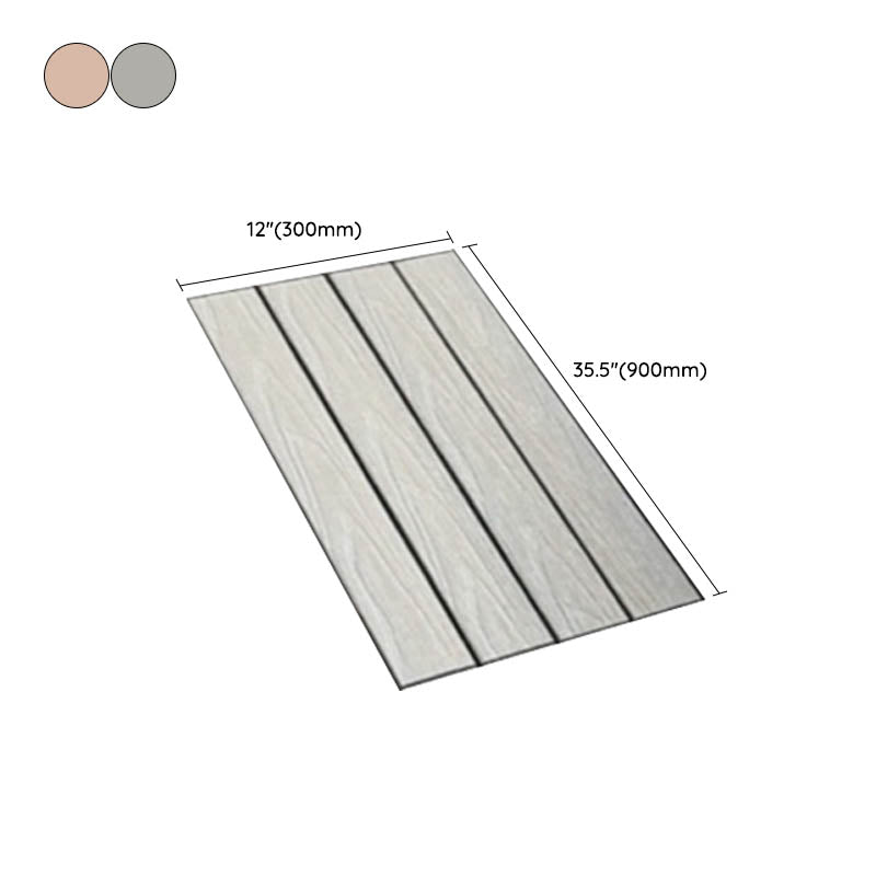 Classic square terrace tiles solid color composite tiles for outdoor use