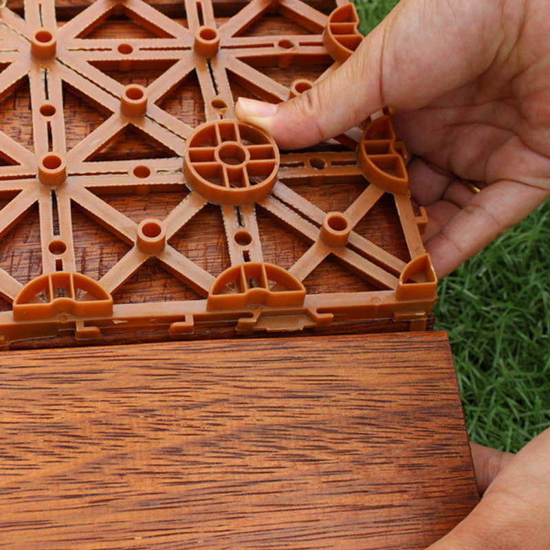 Wood Decking Waterproof Composite Paving Tiles