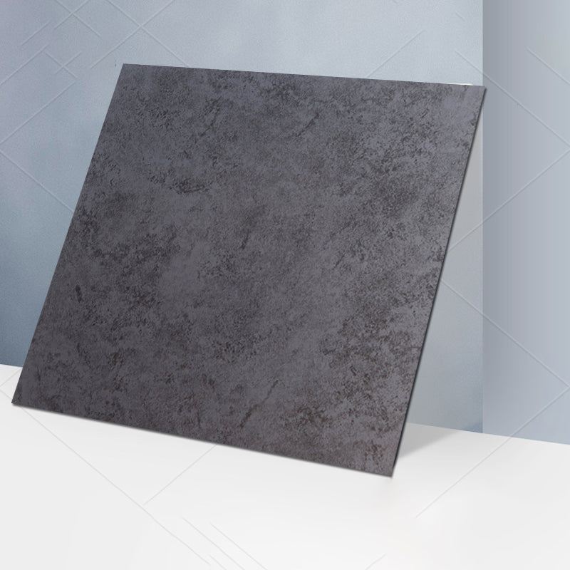 Classic Style Square PVC Flooring Self-Adhesive Stone Look Smooth PVC Flooring
