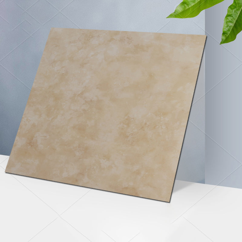 Classic Style Square PVC Flooring Self-Adhesive Stone Look Smooth PVC Flooring