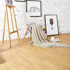 Rectangular waterproof PVC floor coverings for peeling and sticking fire-resistant PVC floor coverings