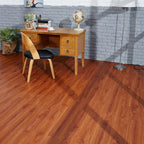 Rectangular waterproof PVC floor coverings for peeling and sticking fire-resistant PVC floor coverings