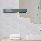 Peel and Stick Tiles Hexagonal Peel and Stick Back Wall 20 Pack