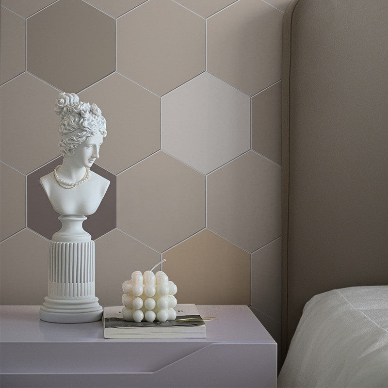 Peel and Stick Tiles Hexagonal Peel and Stick Back Wall 20 Pack for the Bathroom