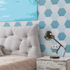 Peel and Stick Tiles Hexagonal Peel and Stick Back Wall 20 Pack for the Bathroom