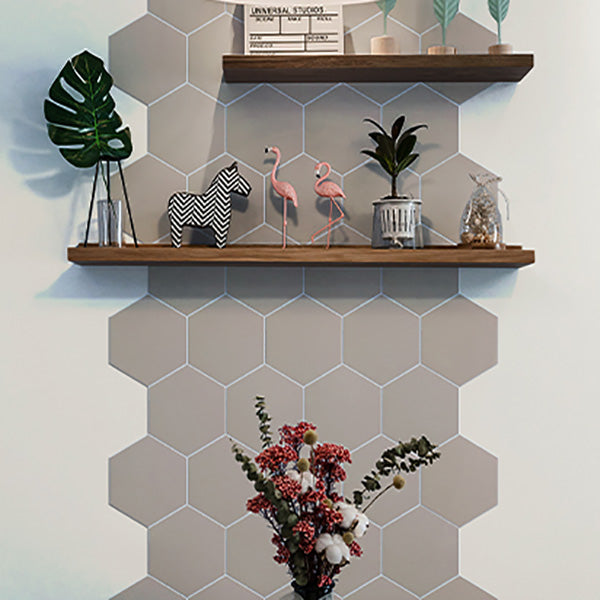 Peel and Stick Tiles Hexagonal Peel and Stick Back Wall 20 Pack for the Bathroom