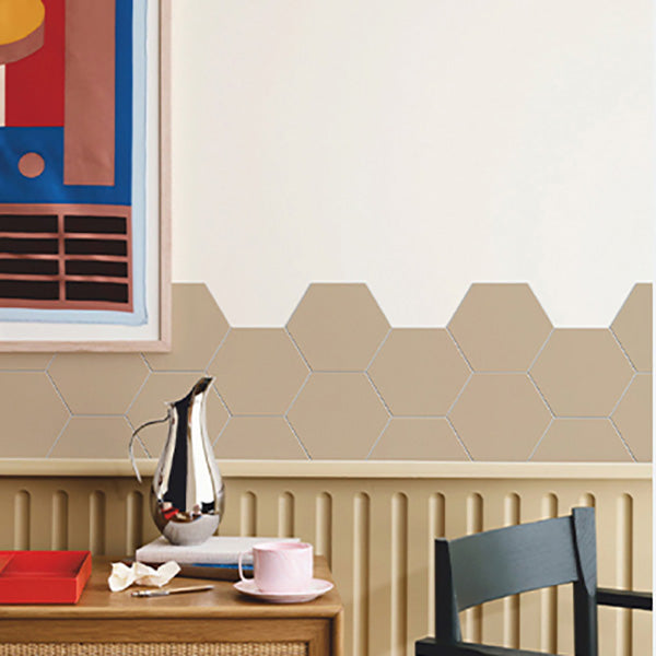 Peel and Stick Tiles Hexagonal Peel and Stick Back Wall 20 Pack for the Bathroom