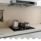 Hexagonal Peel-and-Stick Tiles Mosaic Tile Peel-and-Stick Backsplash