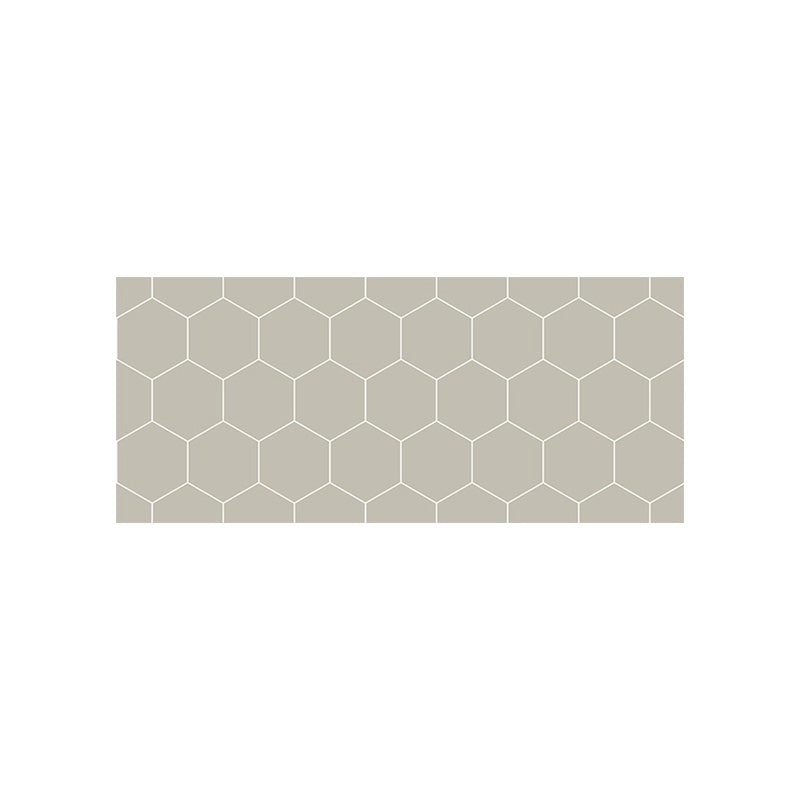 Hexagonal Peel-and-Stick Tiles Mosaic Tile Peel-and-Stick Backsplash