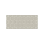 Hexagonal Peel-and-Stick Tiles Mosaic Tile Peel-and-Stick Backsplash
