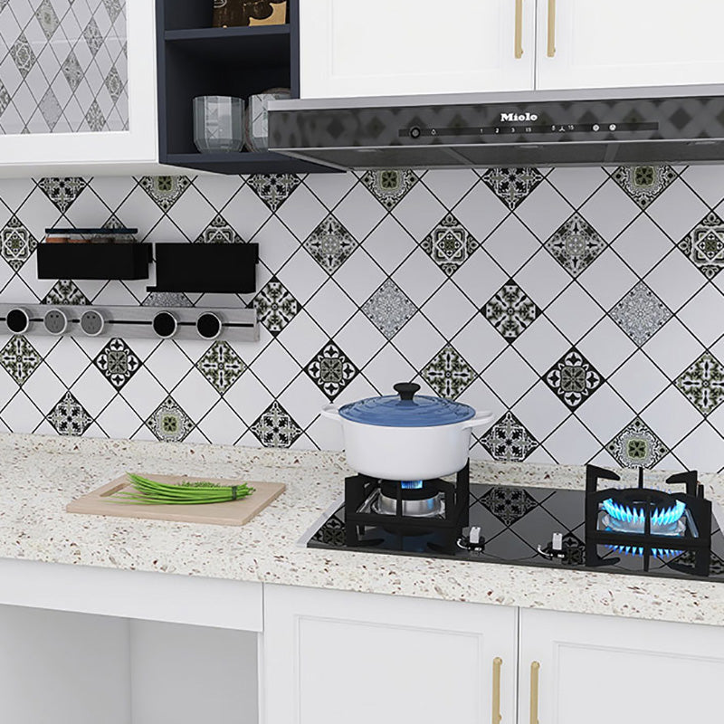 Mosaic Tiles Self-Adhesive Tiles Square Self-Adhesive Back Wall