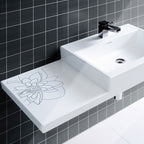Modern Peel-and-Stick Tiles Single Tile Peel-and-Stick Backing
