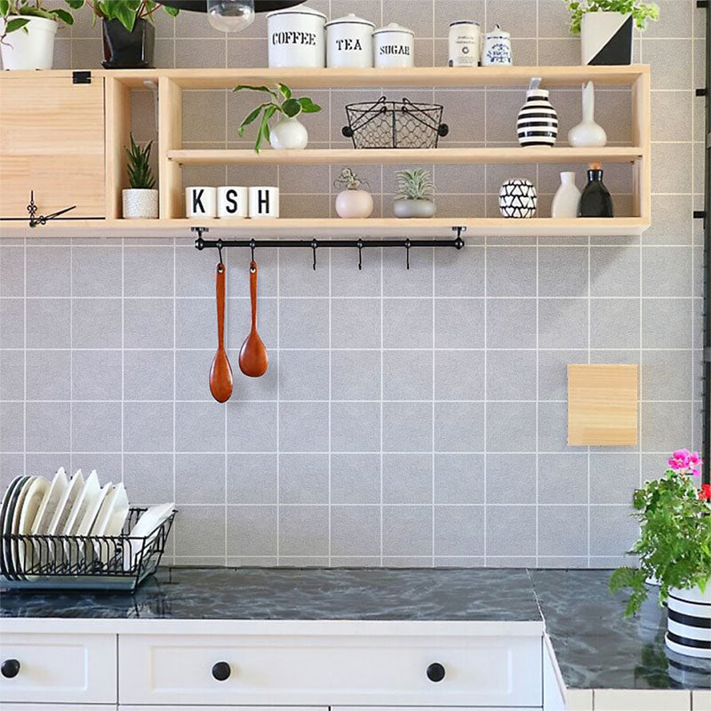 Modern Peel-and-Stick Tiles Single Tile Peel-and-Stick Backing