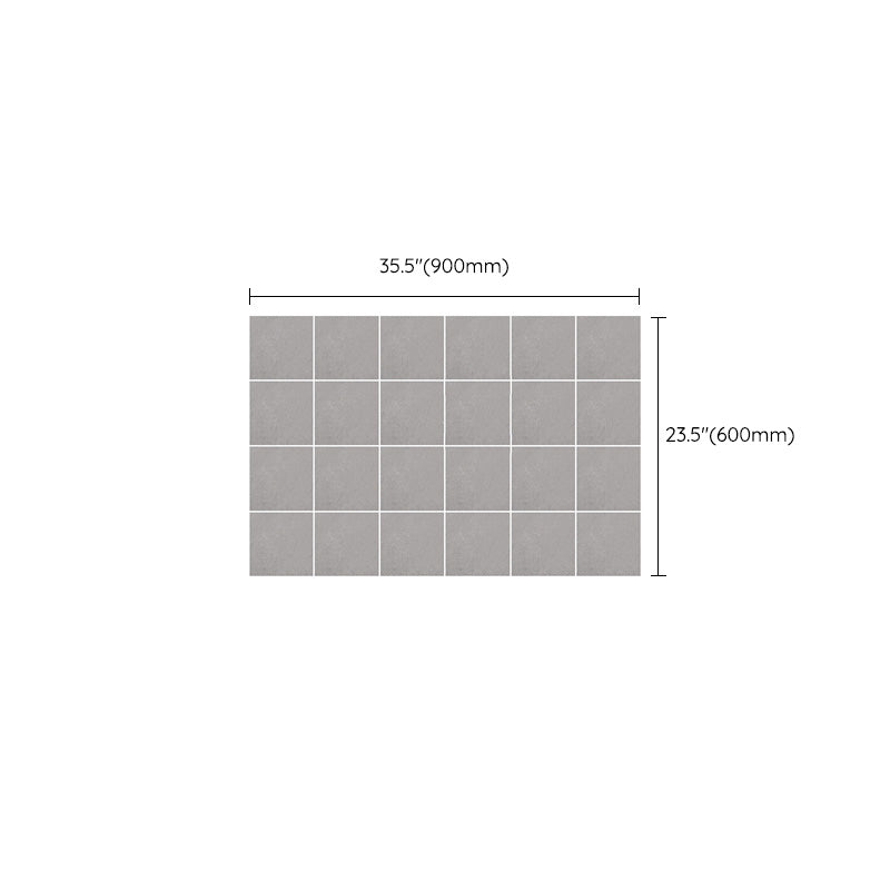 Modern Peel-and-Stick Tiles Single Tile Peel-and-Stick Backing