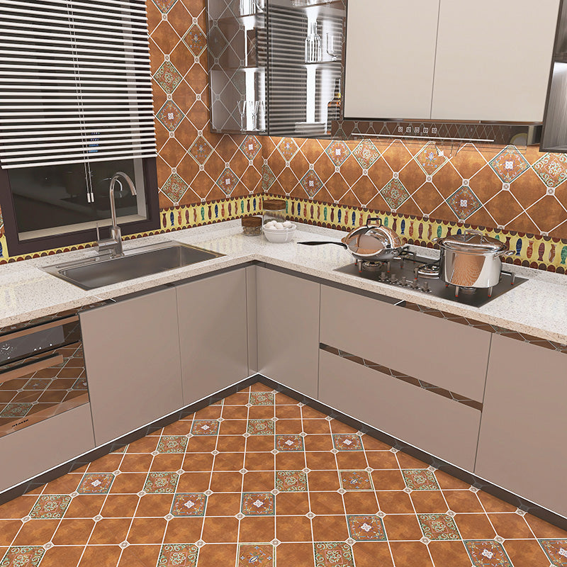 Modern Peel and Stick Tile Mosaic Peel and Stick Splash Guard for the Bathroom
