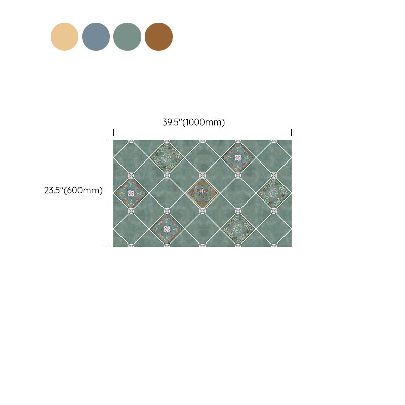 Modern Peel and Stick Tile Mosaic Peel and Stick Splash Guard for the Bathroom