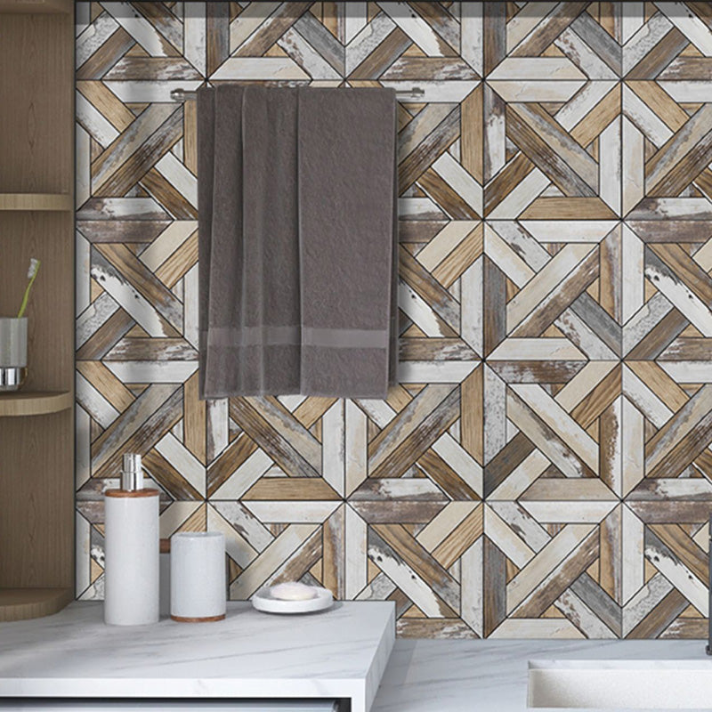 Modern Peel and Stick Tile Mosaic Tile Peel and Stick Splash Protection