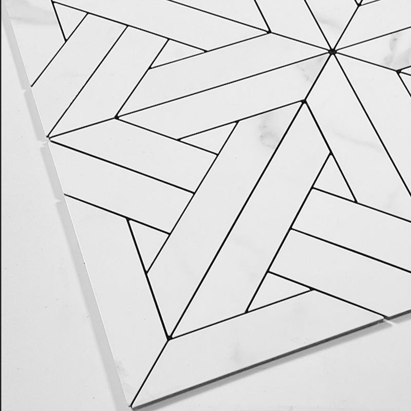Modern Peel and Stick Tile Mosaic Tile Peel and Stick Splash Protection