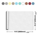 Basic Splash Protection Panels Solid Color Fade Resistant Wall Ceiling for Bedroom