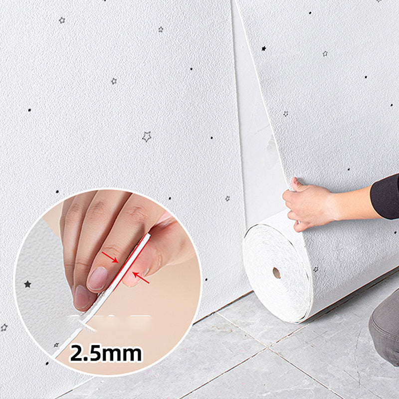Creative Wall Covering Star Pattern Stain Resistant Waterproof Wall Covering