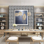 Industrial Wall Paneling Plastic 3D Wall Paneling for the Living Room