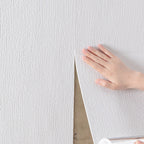 Modern Plain Paneling 3D embossing stain-resistant peel and stick wall panels