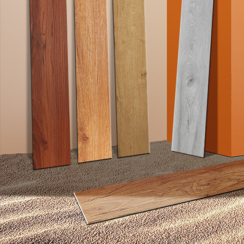 Waterproof PVC Flooring Peel and Stick Fire Resistant Rectangular PVC Flooring
