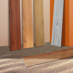 Waterproof PVC Flooring Peel and Stick Fire Resistant Rectangular PVC Flooring