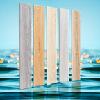 Waterproof PVC Flooring Peel and Stick Fire Resistant Rectangular PVC Flooring