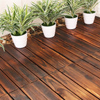 Connection Patio Floor Tiles Made of Solid Wood Patio Floor Tiles