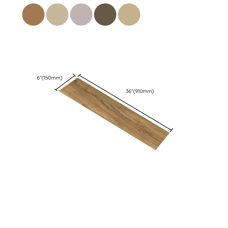 Waterproof PVC flooring Peel and Stick Wood Look Fire Protection PVC Flooring