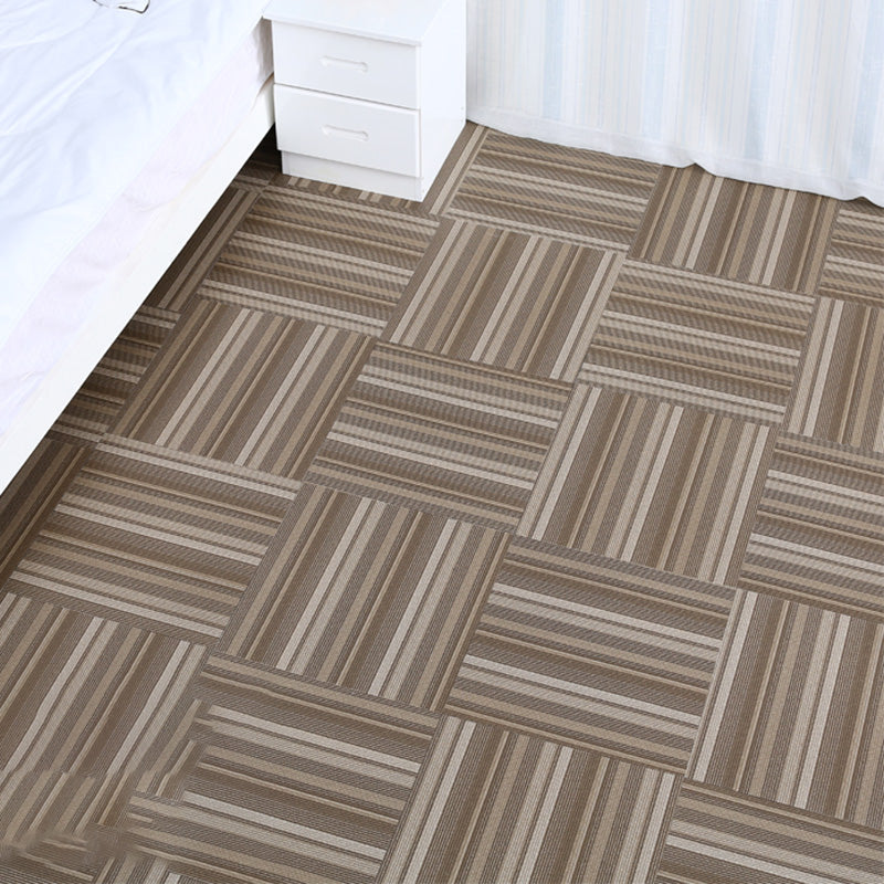 Fireproof Square PVC Flooring Peel and Stick Waterproof PVC Flooring