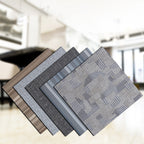 Fireproof Square PVC Flooring Peel and Stick Waterproof PVC Flooring