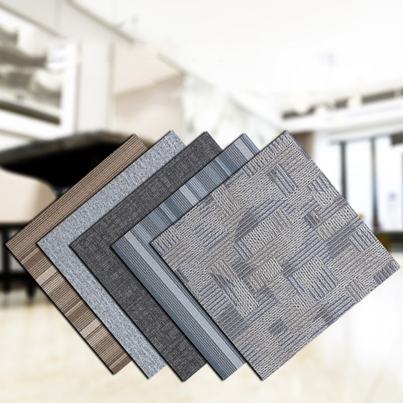 Fireproof Square PVC Flooring Peel and Stick Waterproof PVC Flooring